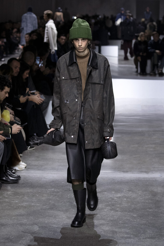 Fendi uomo sfilata autunno inverno