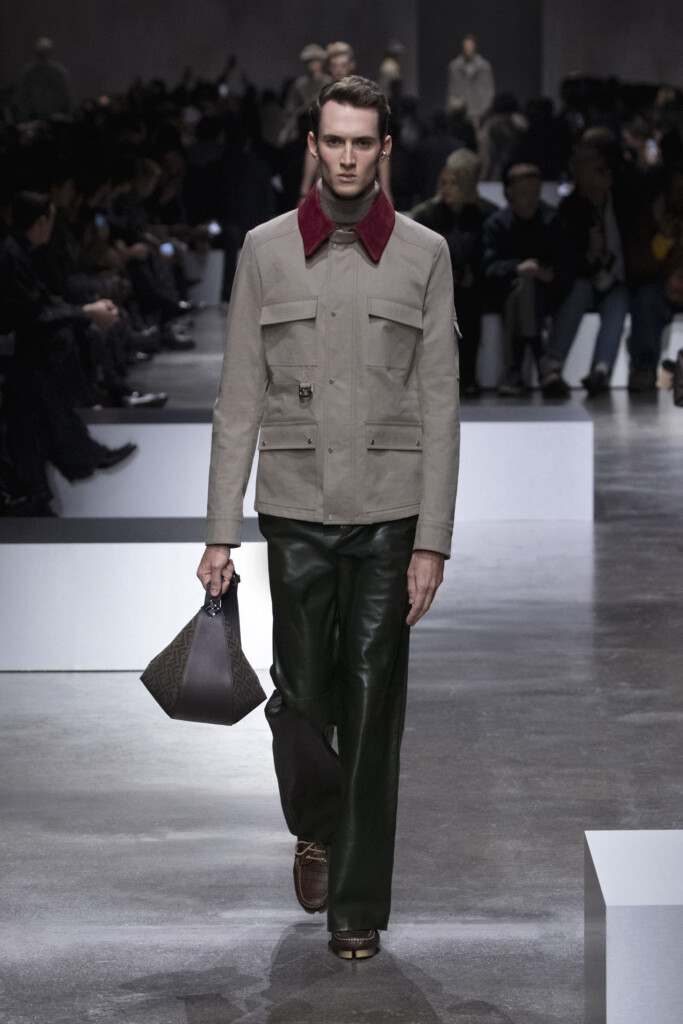 Fendi uomo sfilata autunno inverno