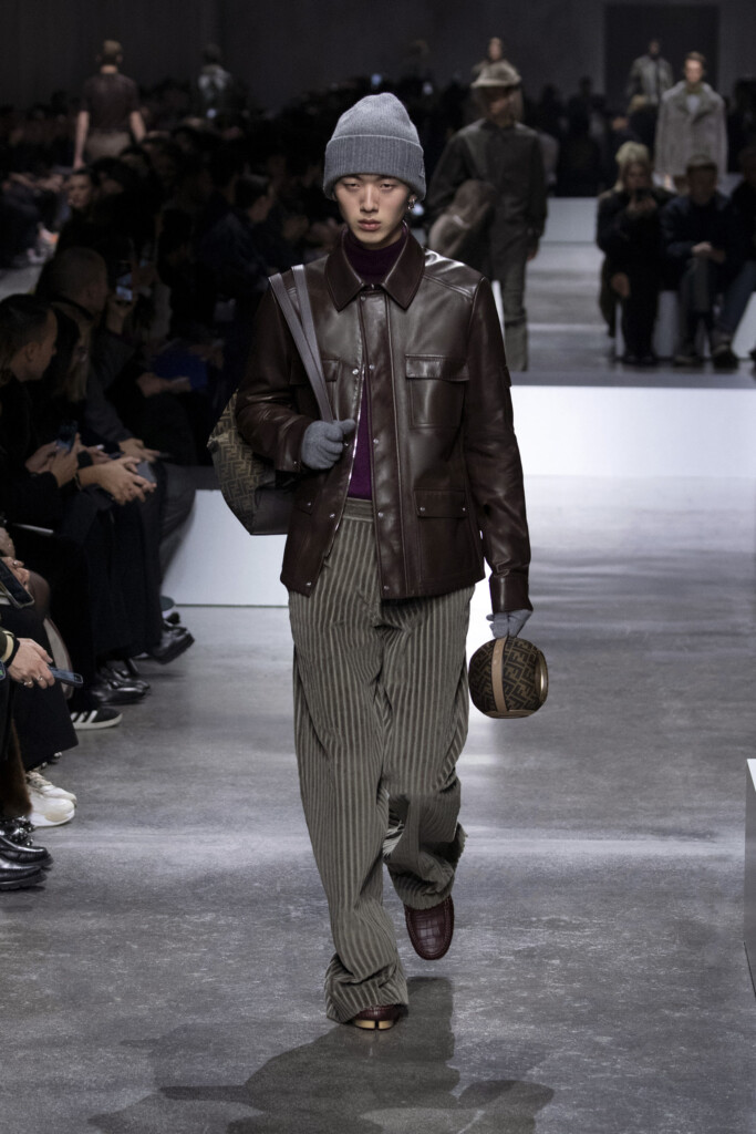 Fendi uomo sfilata autunno inverno