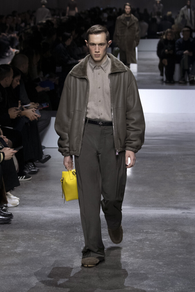 Fendi uomo sfilata autunno inverno