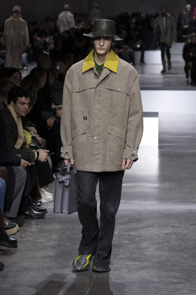 Fendi uomo sfilata autunno inverno