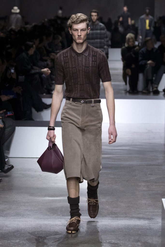 Fendi uomo sfilata autunno inverno