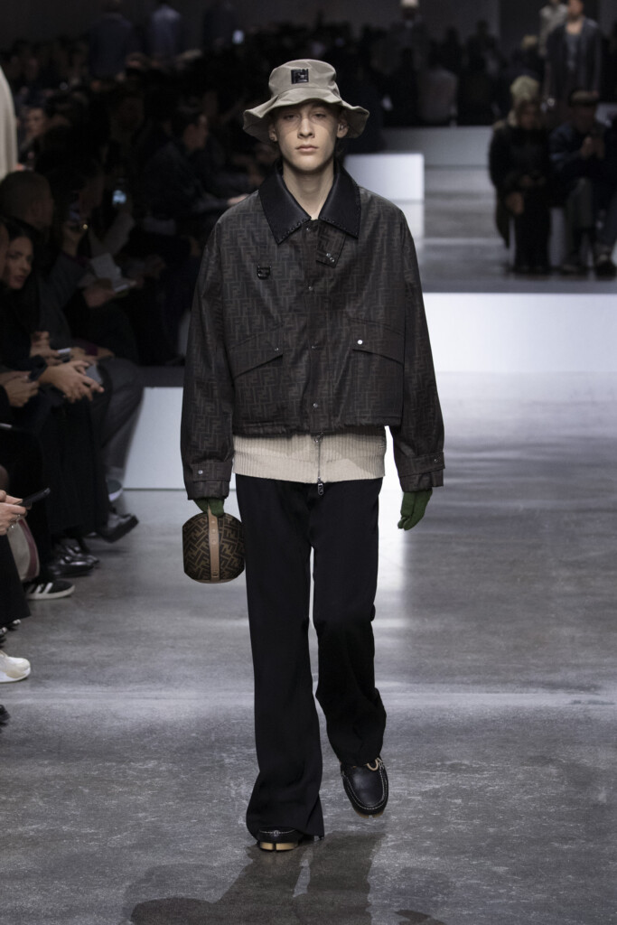 Fendi uomo sfilata autunno inverno