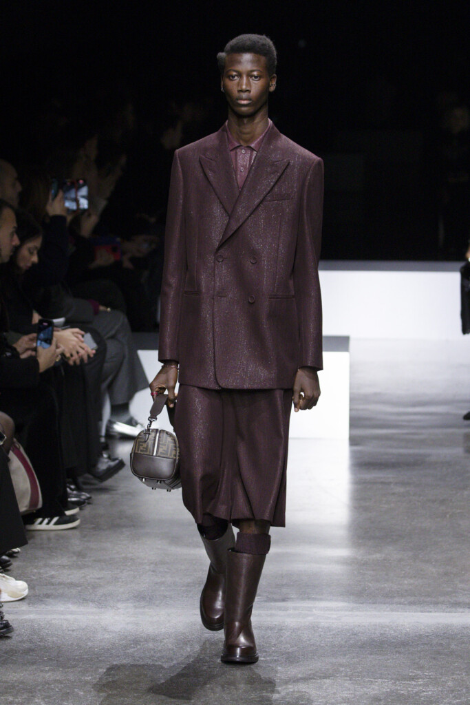Fendi uomo sfilata autunno inverno