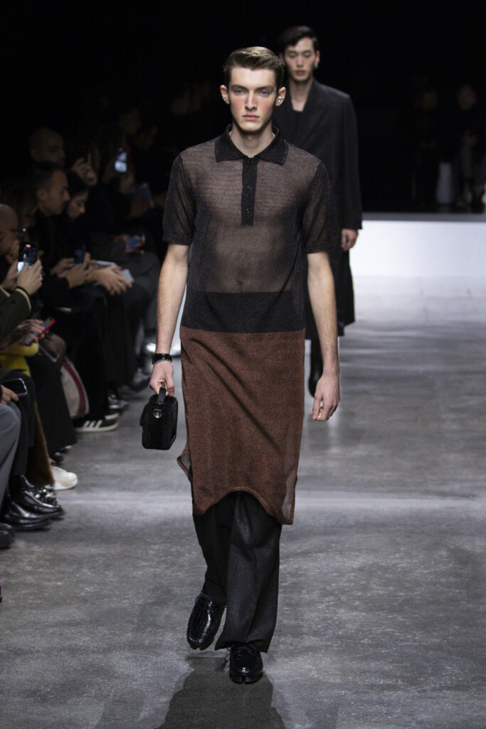 Fendi uomo sfilata autunno inverno
