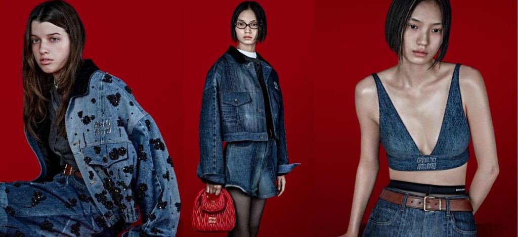Miu Miu - upcycled denim