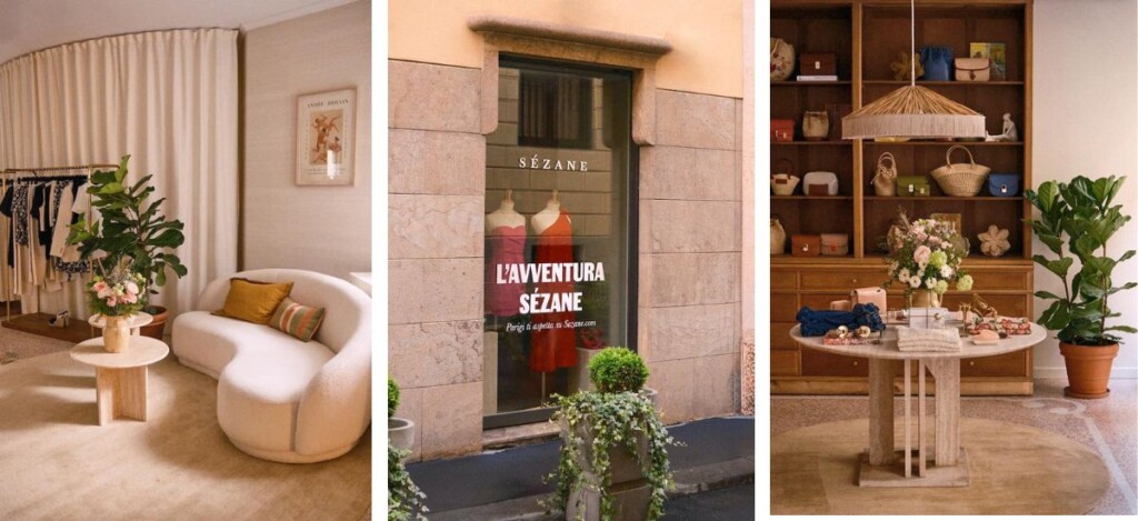 sézane - opening milano