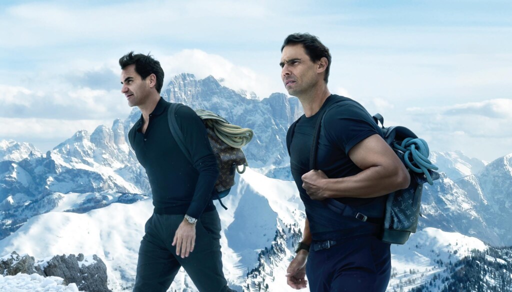 louis vuitton - federer nadal