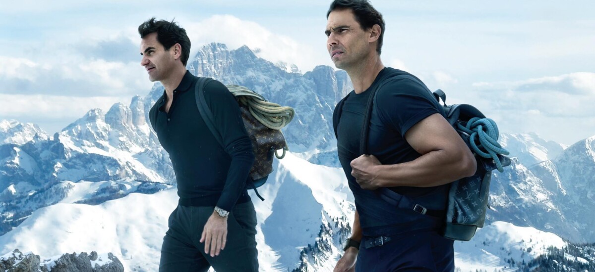 louis vuitton - federer nadal