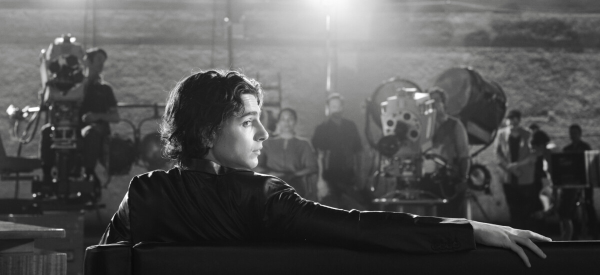 timothee chalamet bleu de chanel martin scorsese