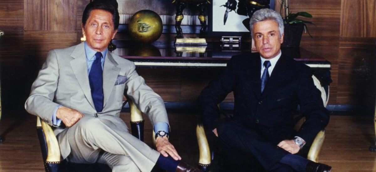 Valentino Garavani + giancarlo Giammetti