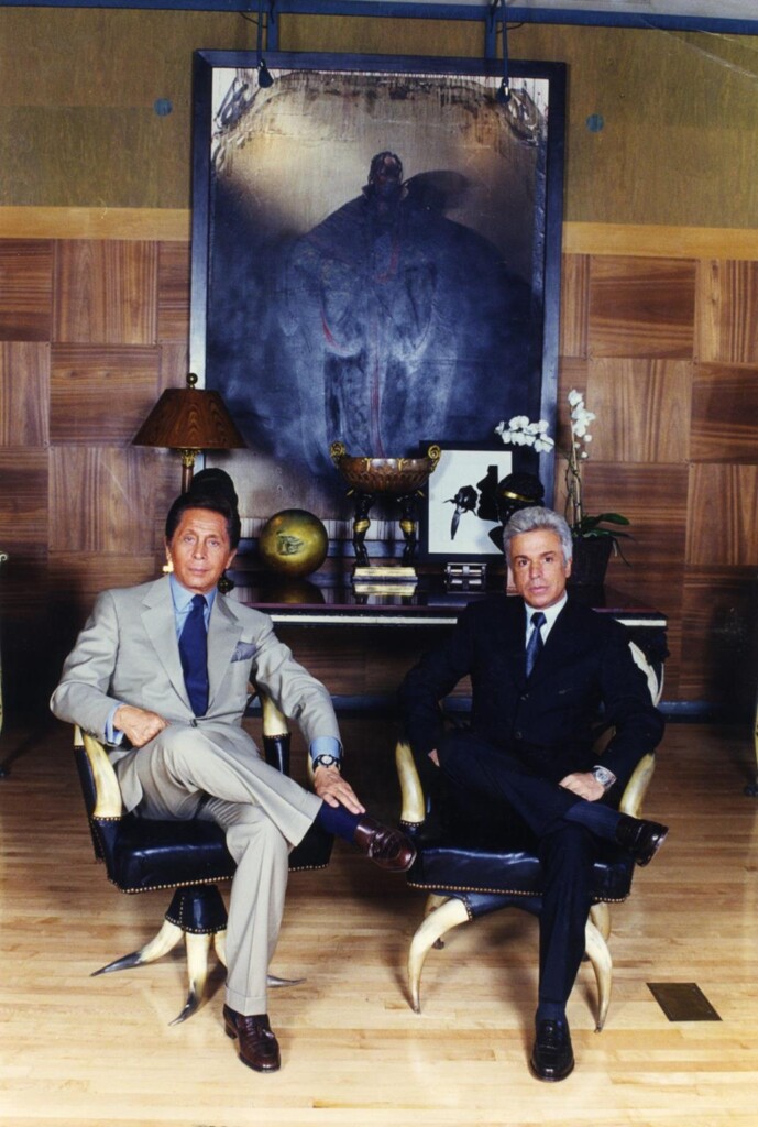Valentino Garavani + giancarlo Giammetti