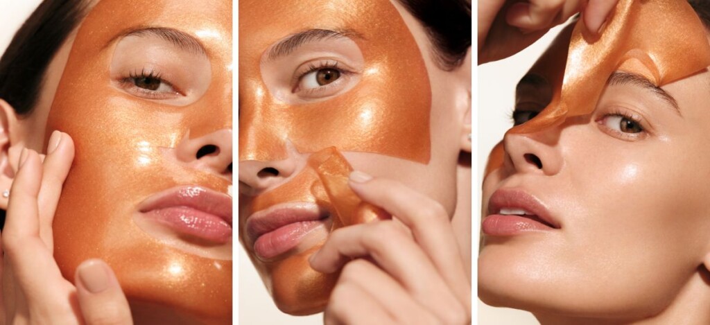 augustinus bader maschera viso hydrogel face mask