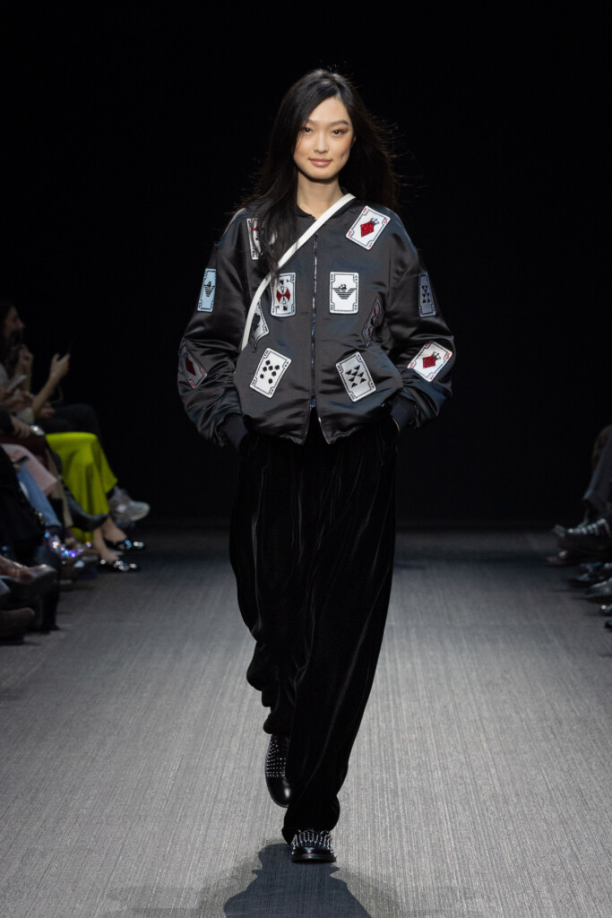 emporio armani sfilata milano moda donna milan fashion week autunno inverno fall winter