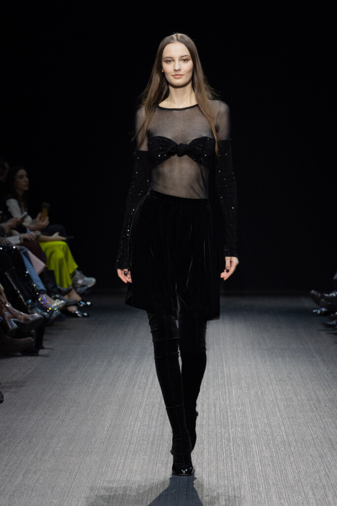 emporio armani sfilata milano moda donna milan fashion week autunno inverno fall winter
