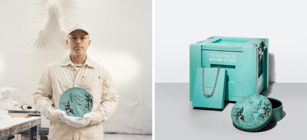 Tiffany co con daniel arsham gioielleria