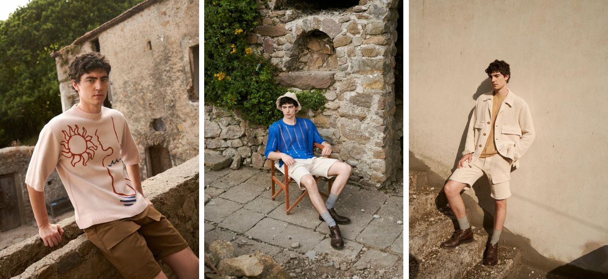 lucalarenza summer nuova capsule knitwear