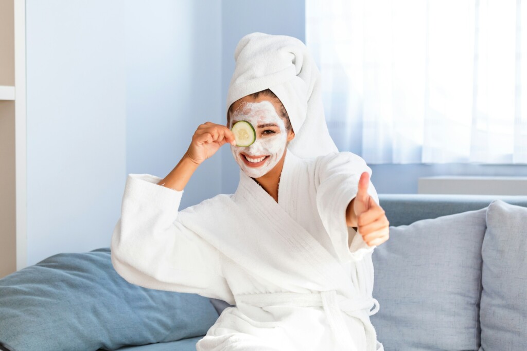 maschera viso idratante