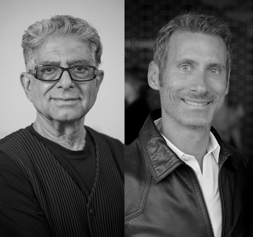 AB CHOPRA EPIGENETICS_Dr. Deepak Chopra & Charles Rosier portraits