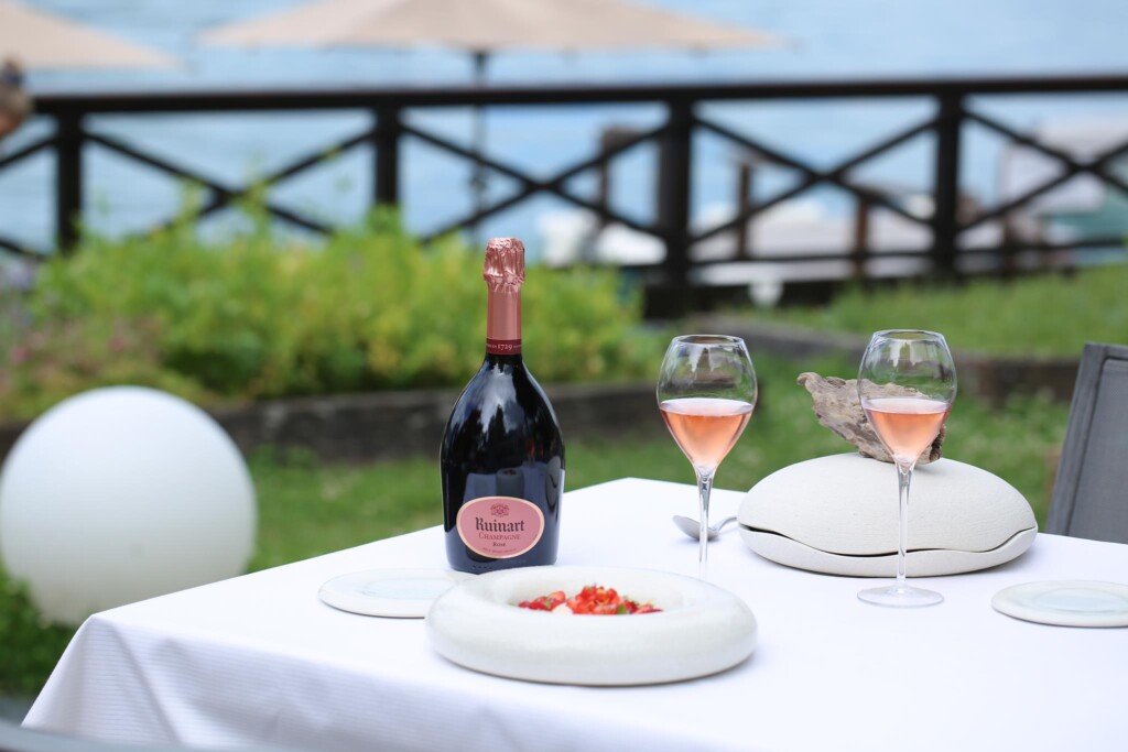Ruinart rose brindisi estivo