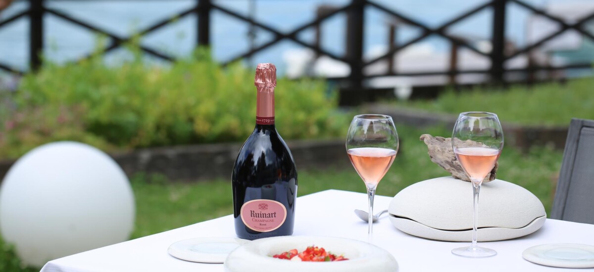 Ruinart rose brindisi estivo