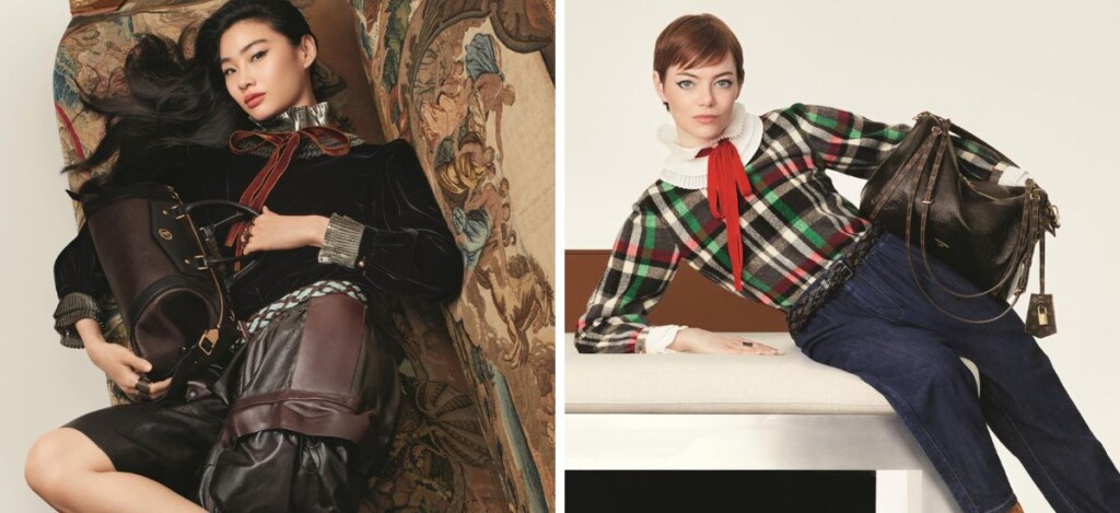 louis vuitton fall winter 2025 campaign borsa express