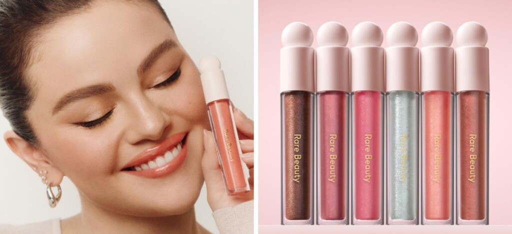 rare beauty lip gloss effeeto vetro